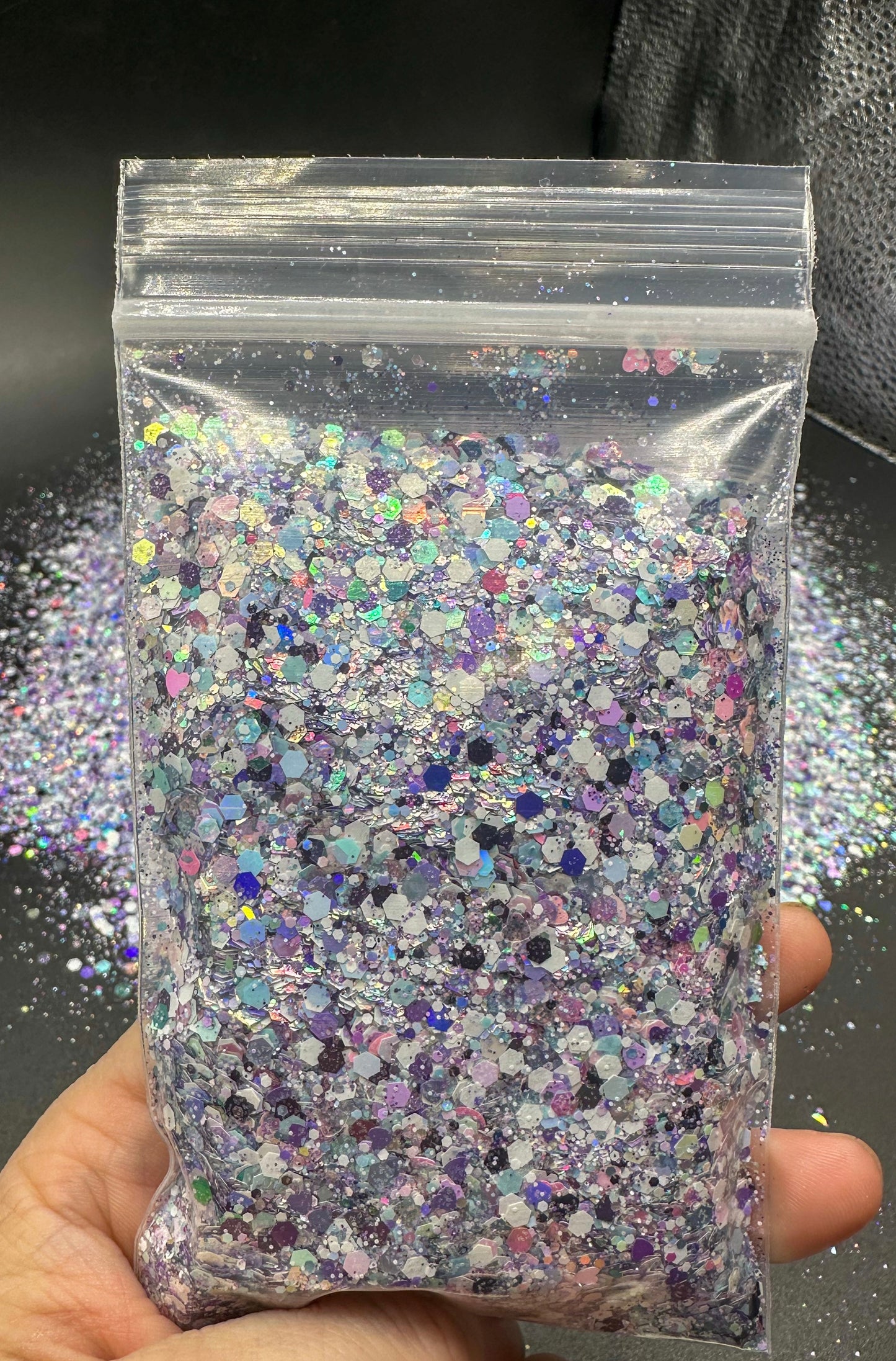 Purple Dump Glitter