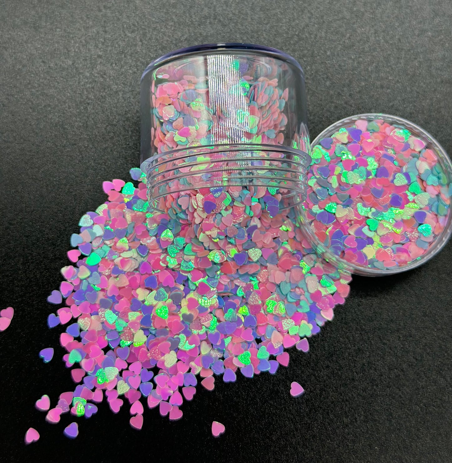 Sweetheart Heart shaped Glitter