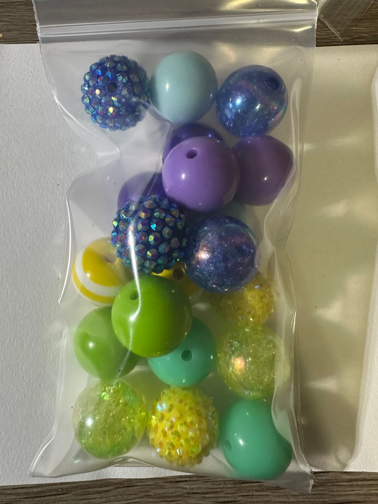 20pc 22mm Bubble Gum Beads