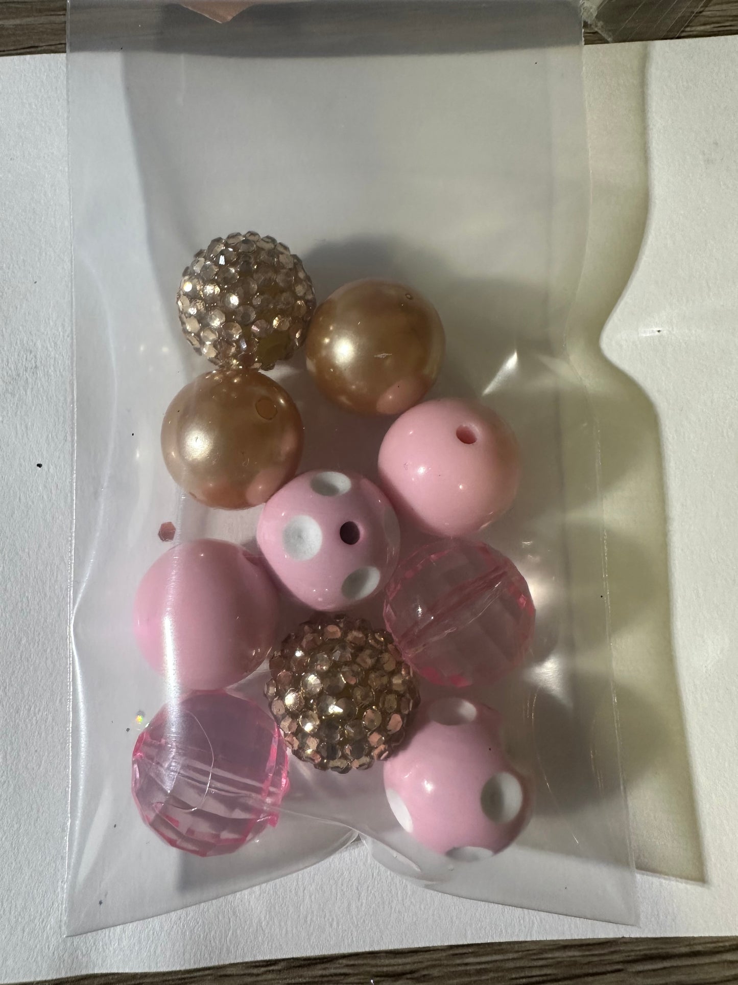 10pc 22mm Bubble Gum Beads