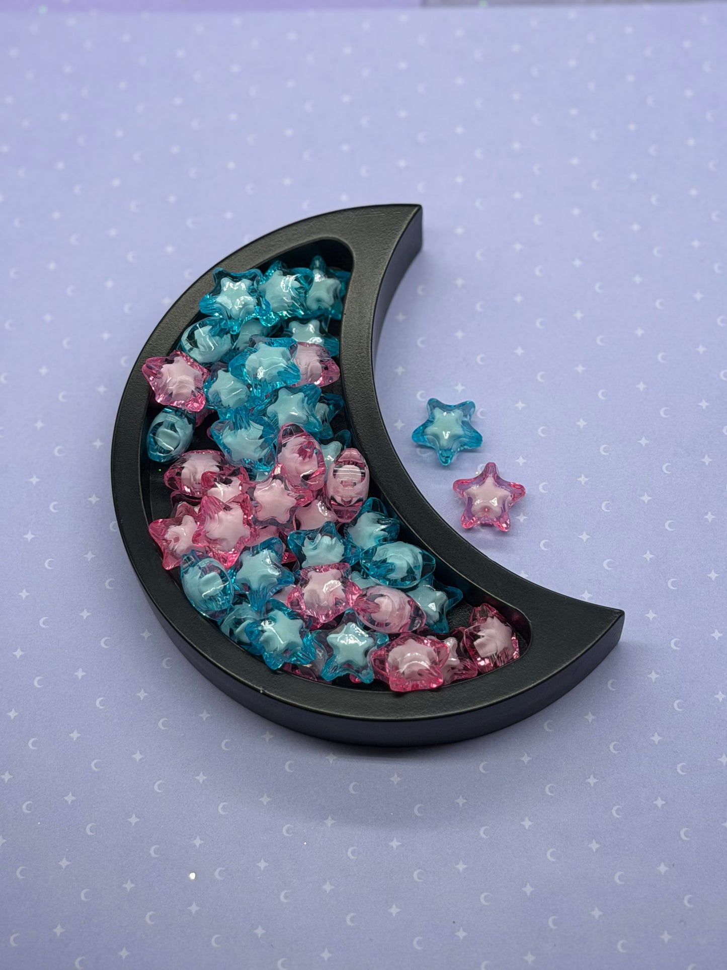 Cotton Candy Stars 10pc