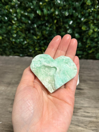 Hemimorphite Heart