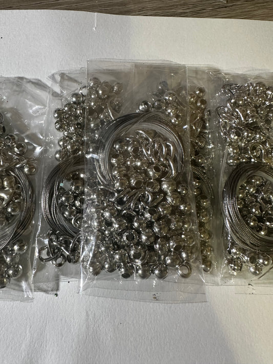 7 hardware kits for necklace making