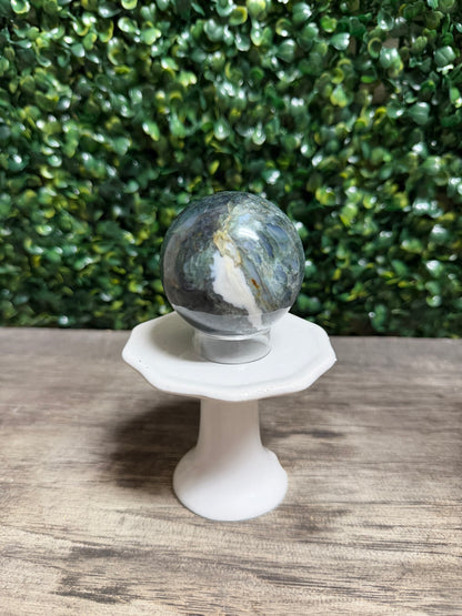Moss Agate Sphere