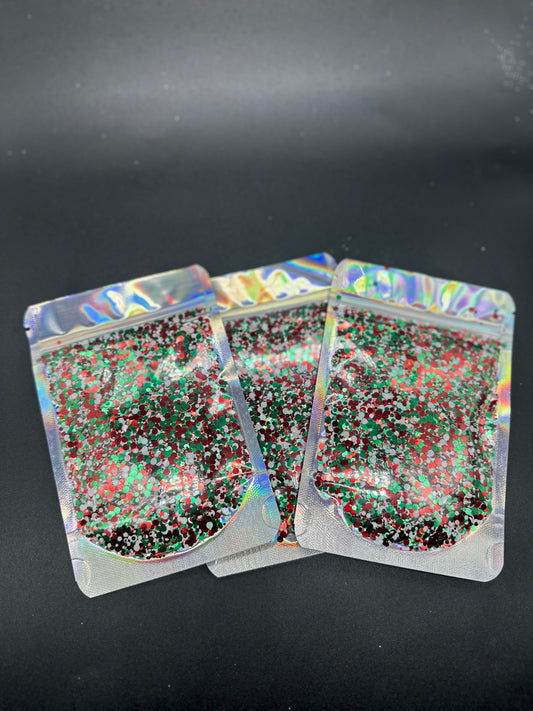 1oz Christmas Dot glitter
