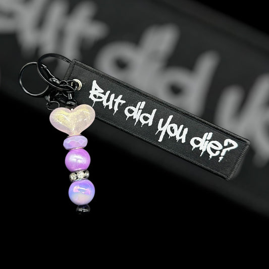 Keytag/heart keychain