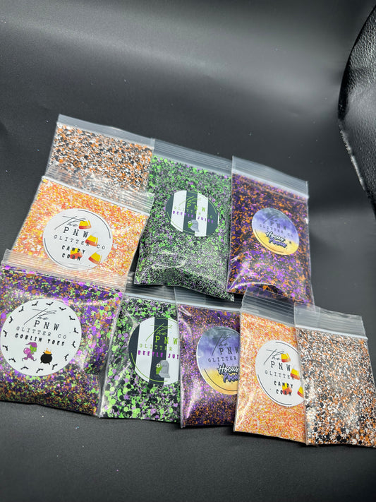 Halloween Glitter Bundle #8 9oz
