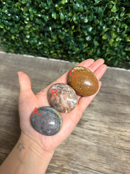 Ocean Jasper Palm Stone