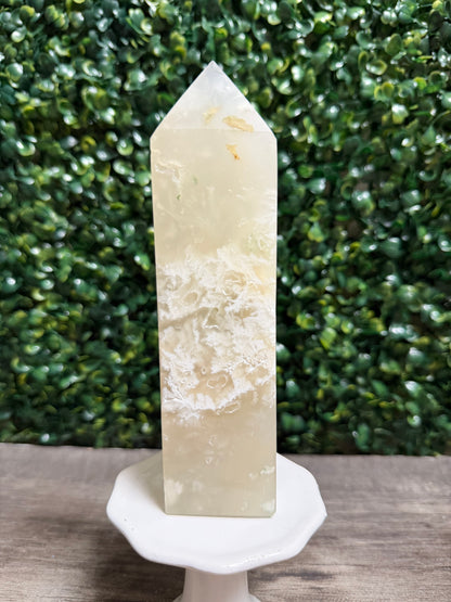 Feather Agate Tower Slab( W imperfections)7inch