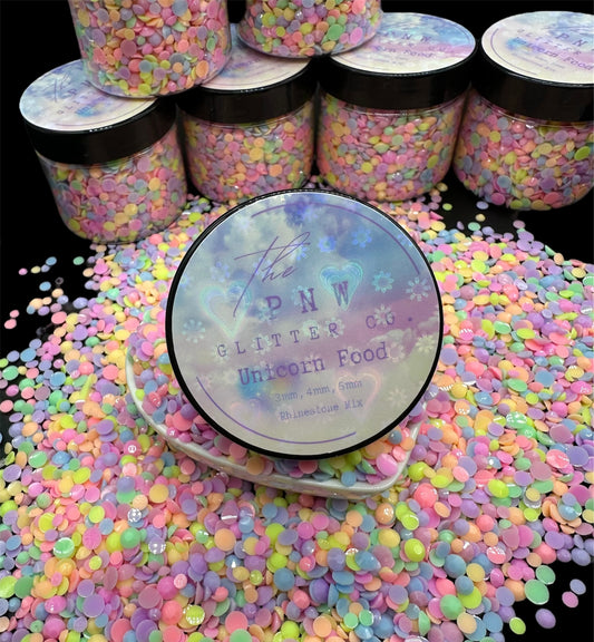 Unicorn Food Rhinestone Mix