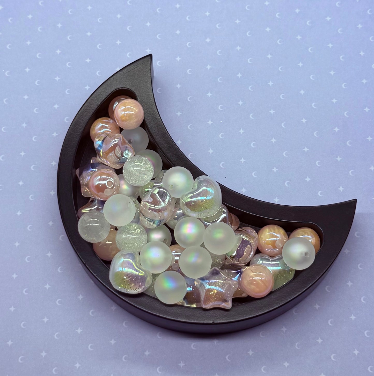Peaches And Dreams bead mix 14pc