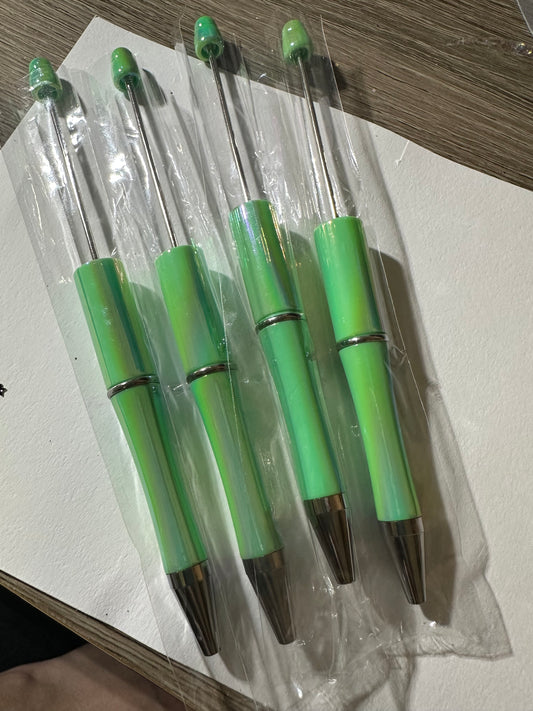 1pc Honey Dew Opal Beadable Pen