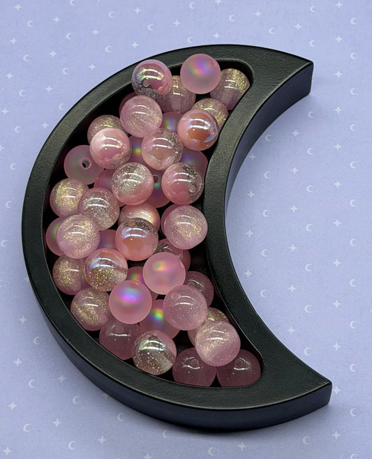 16mm Pink Bead Mix 14pc