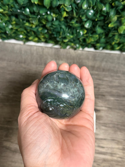 Moss Agate Sphere