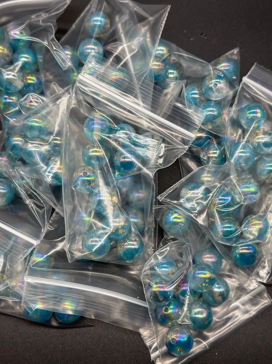 10pc 16mm Galaxy Bead Pack