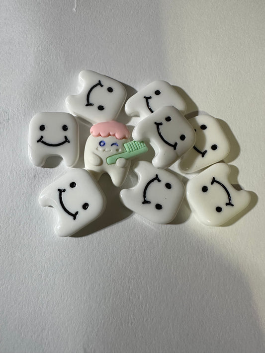 9pc Cabachon teeth