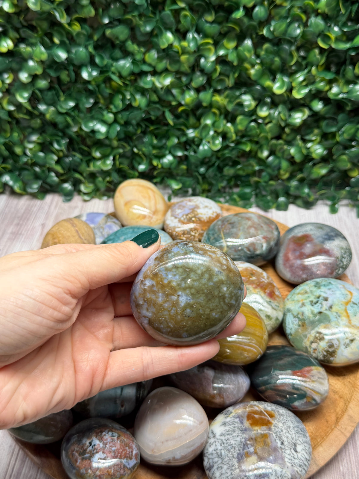 Jasper Palm Stone