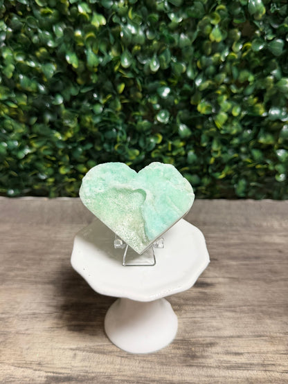 Hemimorphite Heart