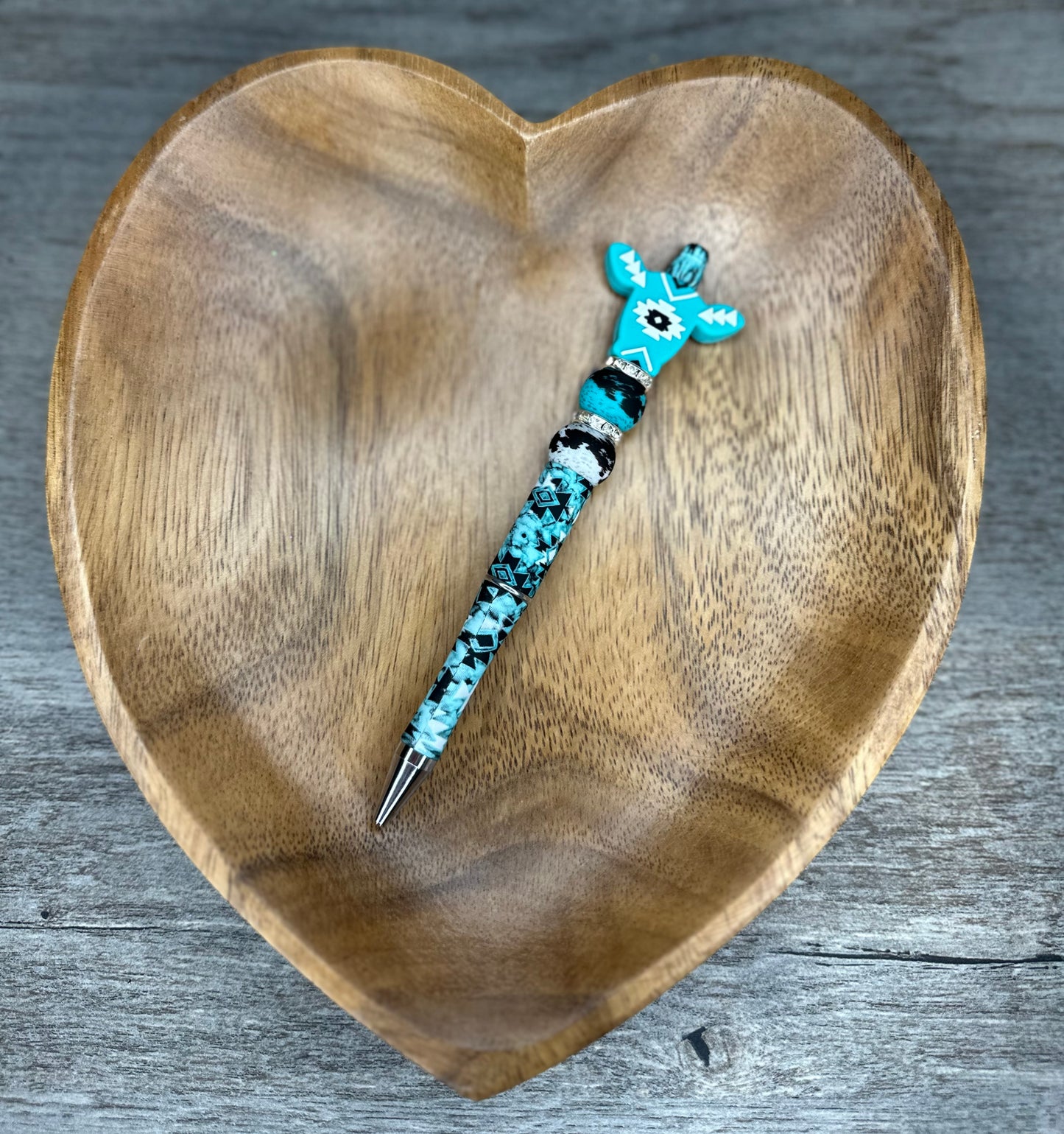 Tribal Silicone Bead Pen