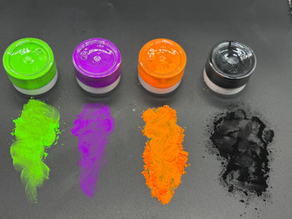 4pk Halloween Pigment Powder