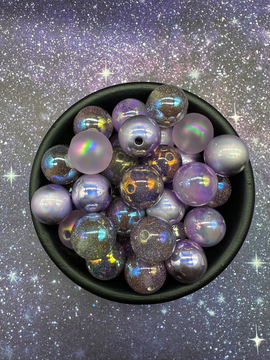 Purple Galaxy Bead Mix