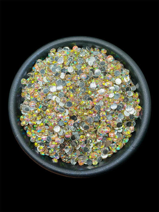 4mm Resin Rhinestones ( Fish Scales)