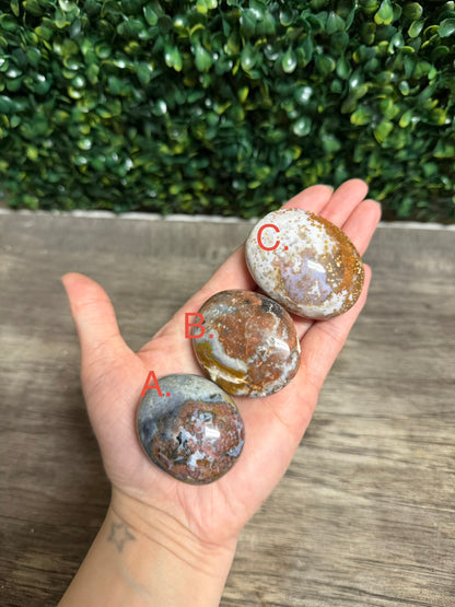Ocean Jasper Palm Stone