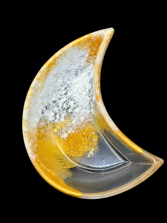 Gold Marble Celestial Altar Dish