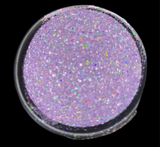 Lilac/Silver Holo Star Clusters