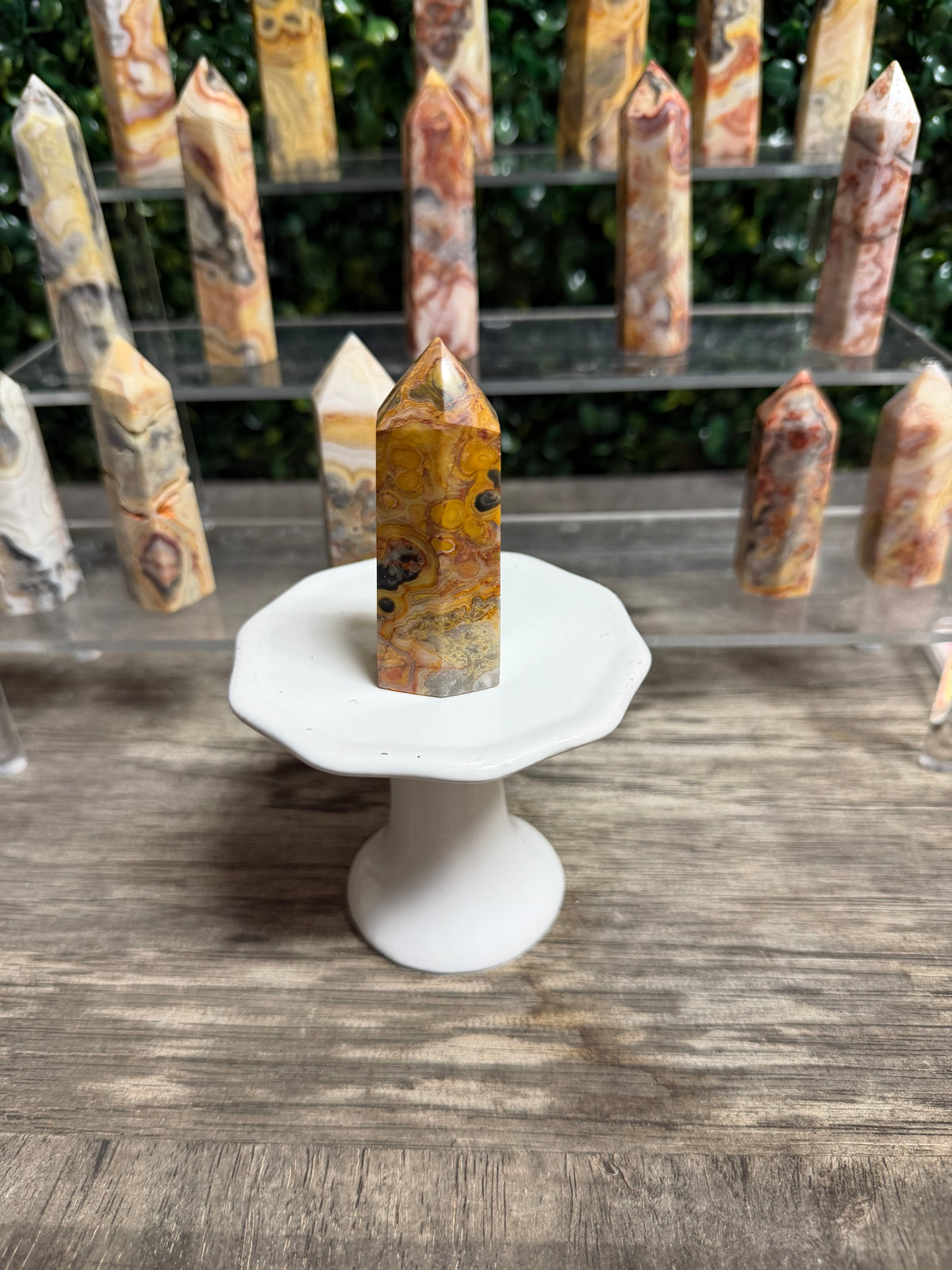 Crazy Lace Agate Tower