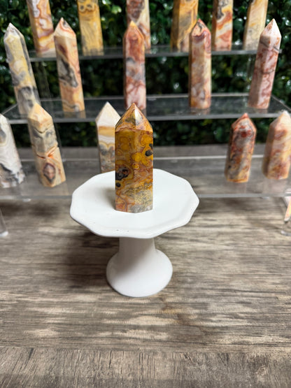 Crazy Lace Agate Tower