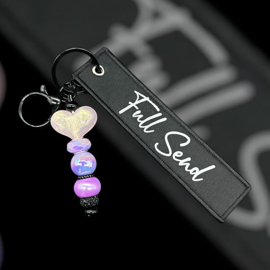 Keytag Heart Keychain set