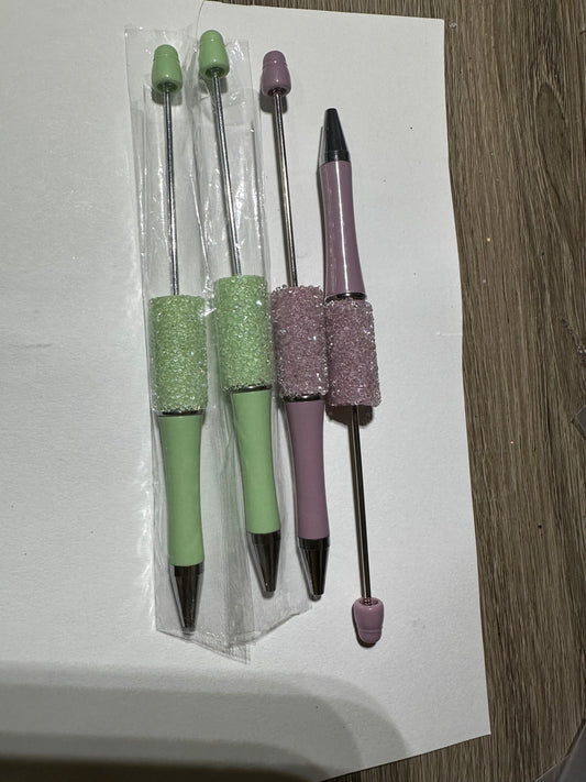4pc Sugared Beadable Pens