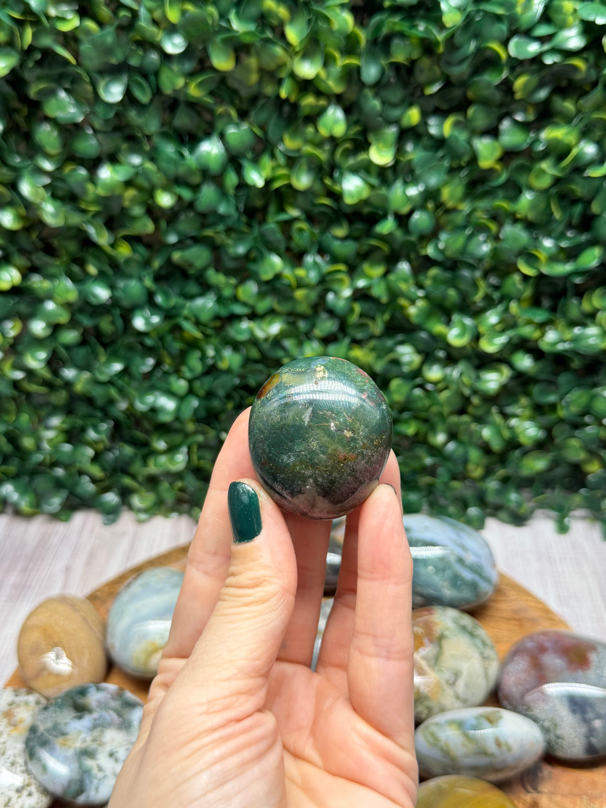 Jasper Palm Stone