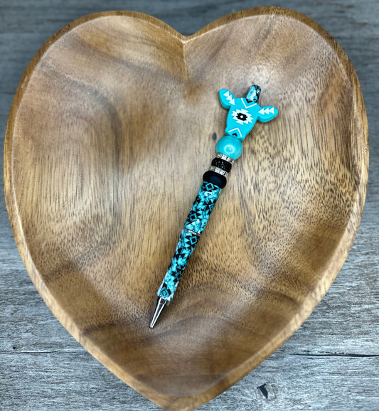 Tribal Silicone Bead Pen