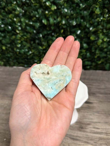 Hemimorphite Heart