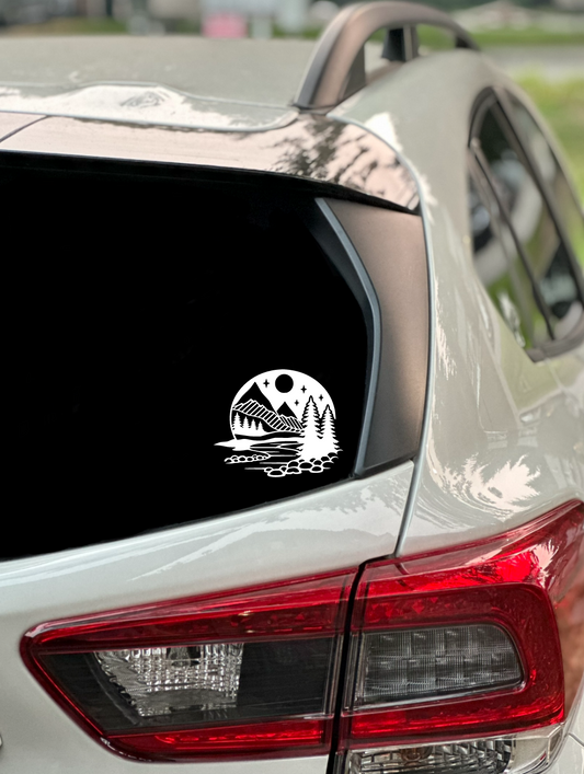 Mountain Decal