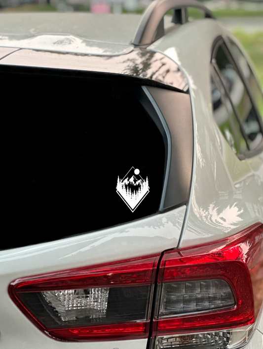 Mountain Decal