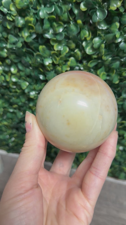 Caribbean Calcite Sphere ( Low Grade)